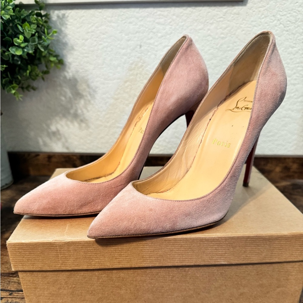 Christian Louboutin Pigalle Follies 100 Veau Velours 39.5